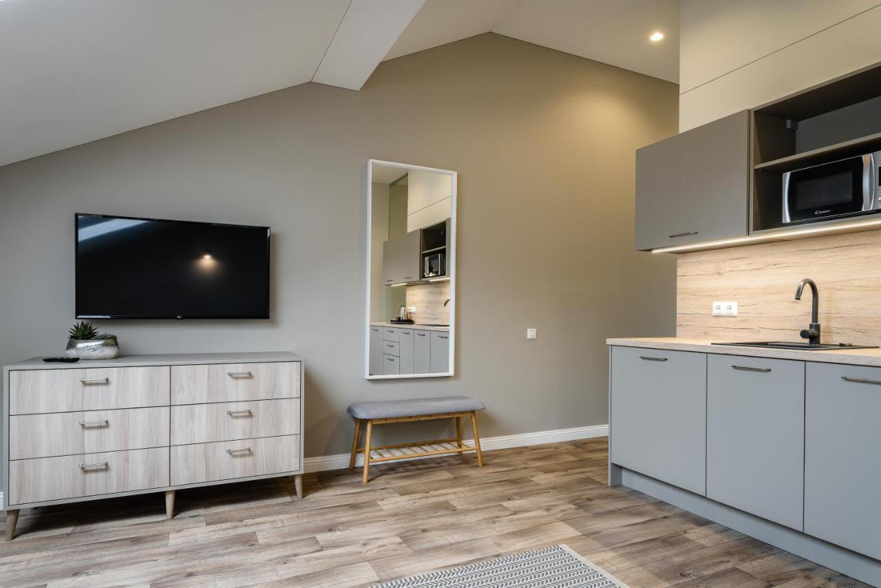 Rusnes Perlo Apartamentai Dış mekan fotoğraf