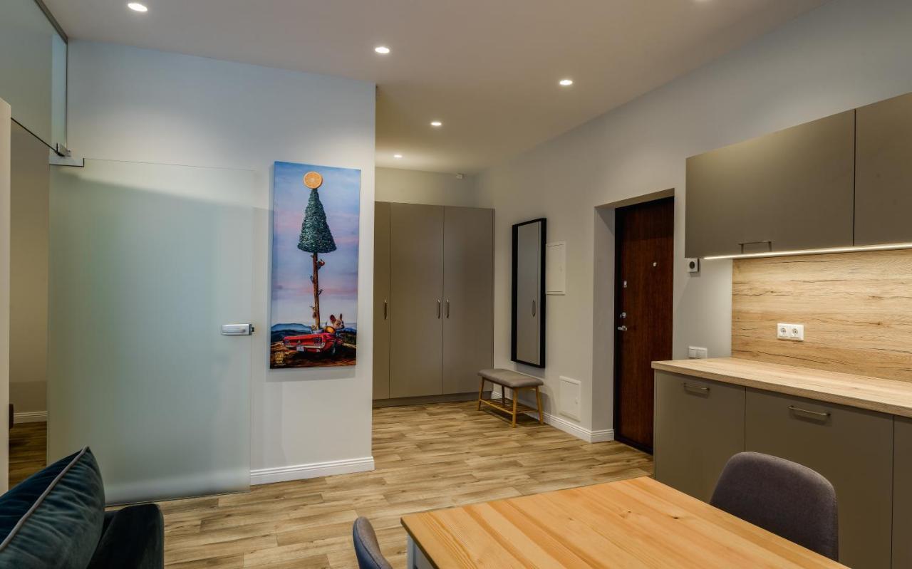 Rusnes Perlo Apartamentai Dış mekan fotoğraf