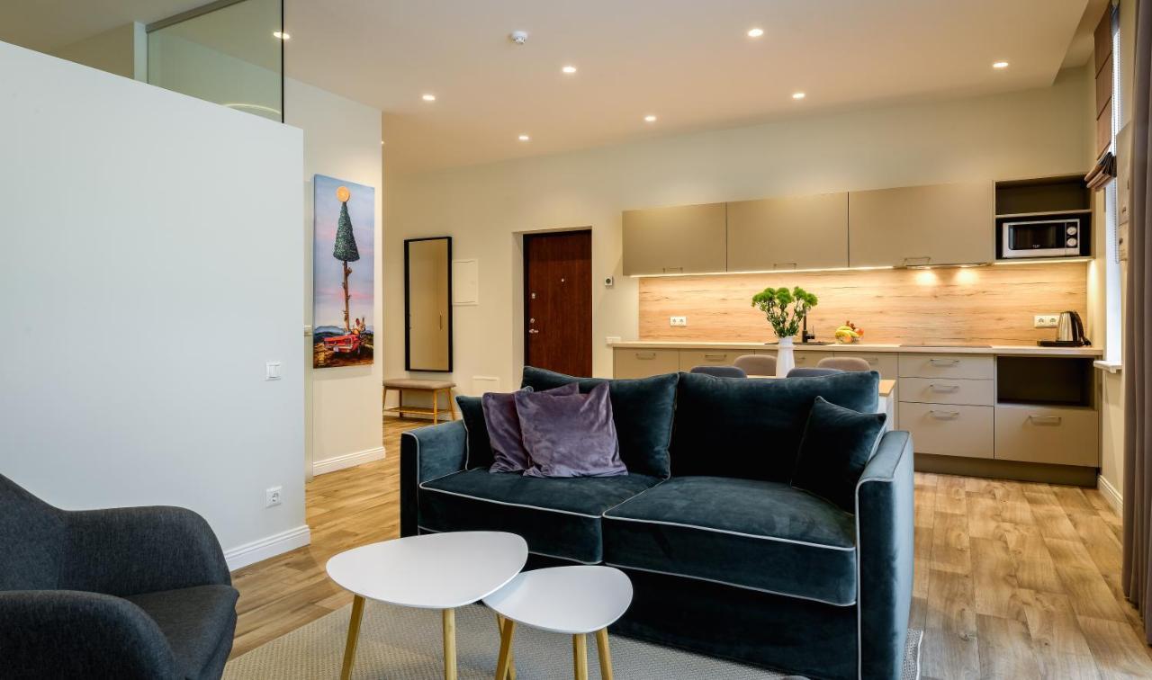 Rusnes Perlo Apartamentai Dış mekan fotoğraf