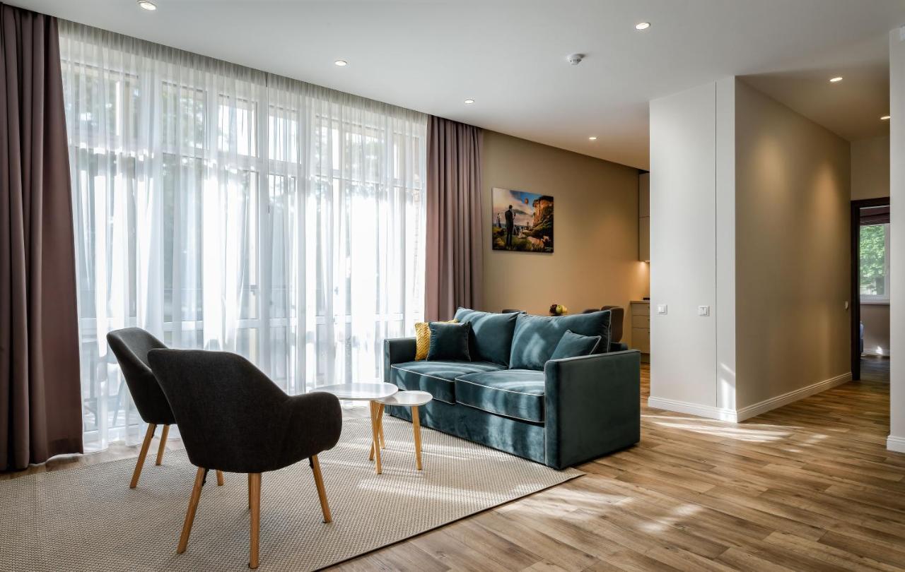 Rusnes Perlo Apartamentai Dış mekan fotoğraf